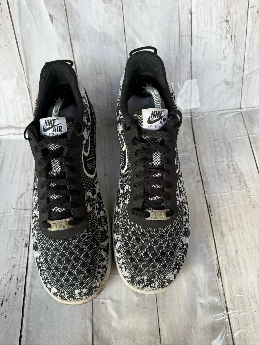 Nike Air Force 1 Crater Flyknit Next Nature Black White